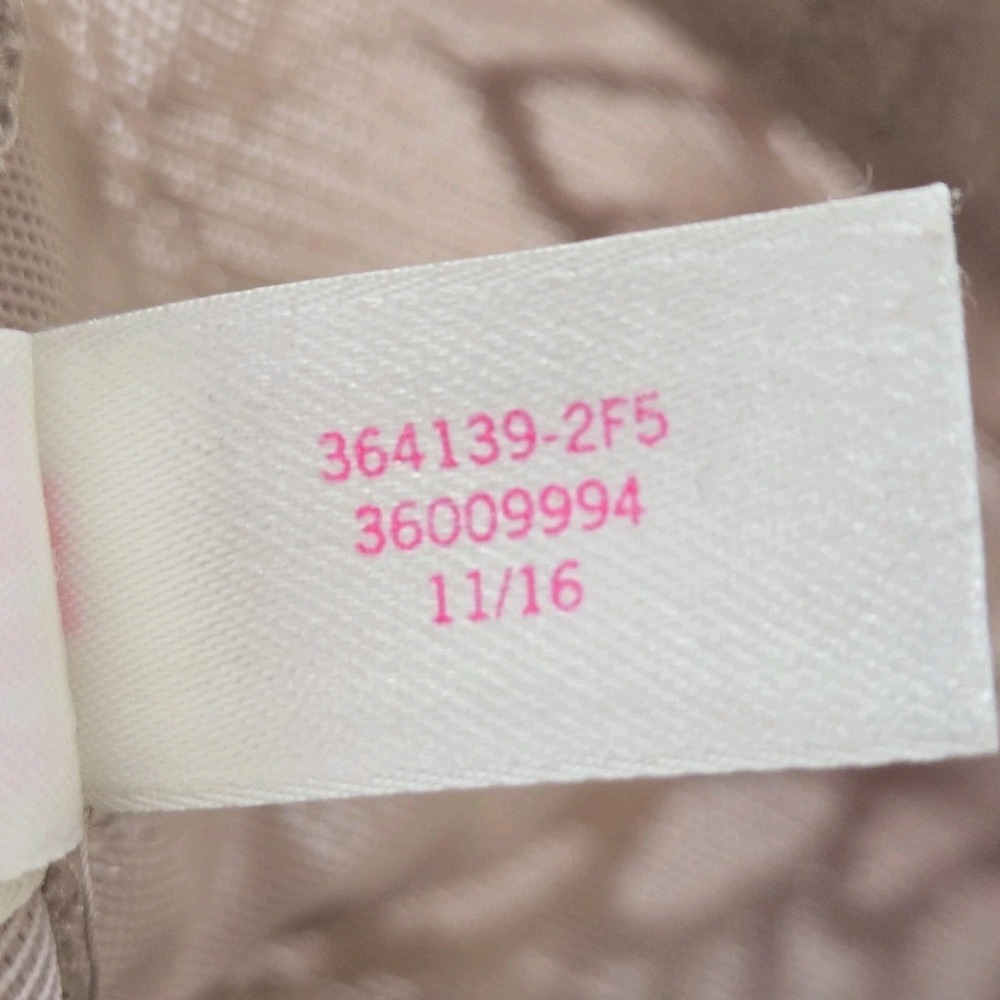 Victoria's Secret PINK Purple Lace Push-up Racerback Bralette Bra Size L‎ - Picture 8 of 8